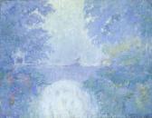 SAPUNOV Nikolai Nikolaievich 1880-1912,Landscape of blue hues,Bonhams GB 2011-11-30