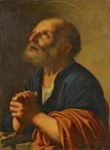 SARACENI Carlo 1579-1620,Der Heilige Petrus als Büßer,1618-1619,Van Ham DE 2021-06-02