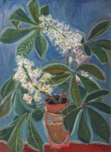 SARAMAT Sanda 1927-2023,Chestnut Flowers,Artmark RO 2023-09-20