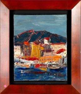 SARDI Jean 1947,Port Corse,Cannes encheres, Appay-Debussy FR 2024-02-23