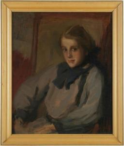 SARGEANT Geneve Rixford 1868-1957,PORTRAIT OF A GIRL,Abell A.N. US 2021-08-26