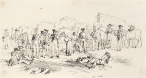 SARGENT G.F 1830-1940,The halt; and Departure of the baggage train,Christie's GB 2009-03-17
