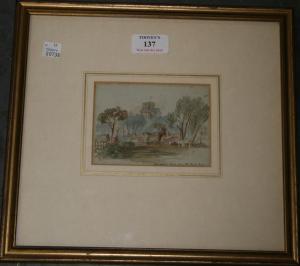 SARGENT G.F 1830-1940,Warwick Castle from Park Gate,Tooveys Auction GB 2010-10-05
