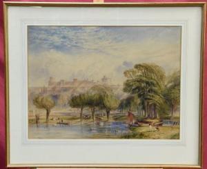 SARGENT G.F 1830-1940,Windsor Castle from the river,Reeman Dansie GB 2017-11-21