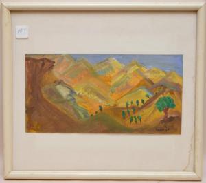 SARIAN Martiros Sergeevich 1880-1972,mountains,Hood Bill & Sons US 2015-11-03