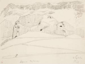 SARIAN Martiros Sergeevich 1880-1972,The banks of Hrazdan,1931,Shapiro Auctions US 2024-01-27