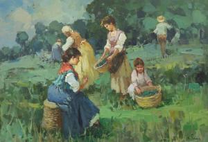 SARNO Alfonso 1900-1900,Harvest Time,Simon Chorley Art & Antiques GB 2021-06-22