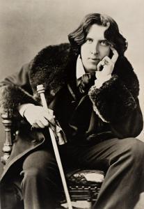 SARONY Napoléon 1821-1896,Oscar Wilde with a cane,1882,Swann Galleries US 2022-02-10