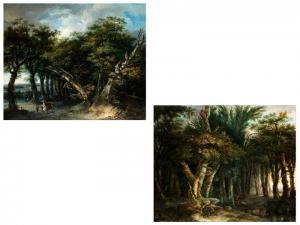 SARRAZIN Jean Baptiste 1700-1800,LANDSCHAFTENÖl,Hampel DE 2016-06-30