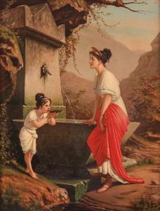 SARRI Egisto 1837-1901,The water fountain,1877,Dawson's Auctioneers GB 2025-04-30