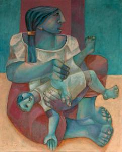 SARRO ADELIO 1950,Maternidade nº 4,1985,Escritorio de Arte BR 2023-08-08