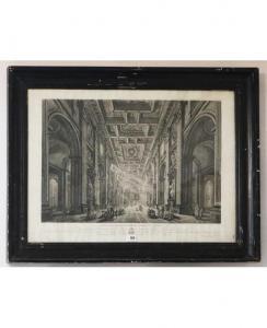 SARTI Antonio 1797-1880,Interno della sacrosanta Basilica di San Giovanni ,Eurantico IT 2022-02-24