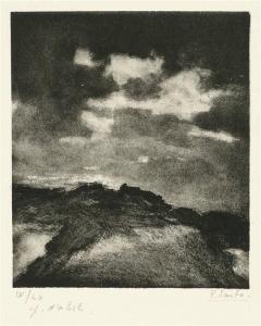 SARTO Pietro 1930,Montagne et nuages,Galerie Koller CH 2007-05-12