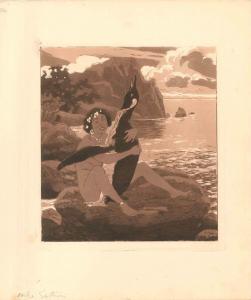 SARTORI Emil 1864-1930,Erotic Scene III - Illustration,1907,Bertolami Fine Arts IT 2020-10-01