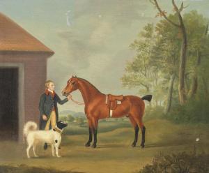 SARTORIUS Francis I 1734-1804,A bay horse with groom and dog,Bonhams GB 2024-02-13