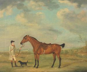SARTORIUS Francis I 1734-1804,A pair of horse portraits with grooms one,Bonhams GB 2024-02-13