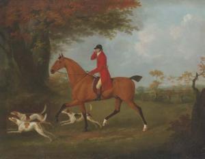 SARTORIUS John Nost 1755-1828,A Huntsman and Hounds outside a Wood,Christie's GB 2005-10-18