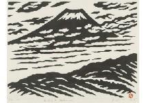 SASAJIMA Kihei 1906-1993,Mt. Fuji (seen from Mt. Kurakake),1984,Mainichi Auction JP 2020-03-06