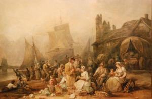 SASSE Richard 1774-1849,The Fish Market,1811,Fieldings Auctioneers Limited GB 2018-09-01