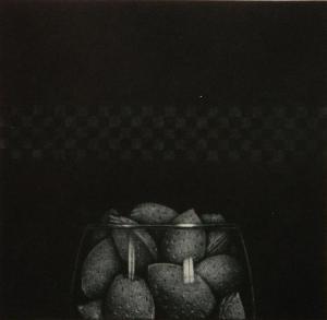 Satoh Nabu 1926-2005,Nuts in a Glass,1971,Rachel Davis US 2017-09-23
