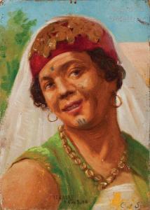 SATRIANO De Conda 1800-1800,Une femme du Caire,Gros-Delettrez FR 2018-11-28