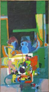 SAUERBRUCH Horst Johannes 1941,Die blaue Vase,1967,Scheublein Art & Auktionen DE 2021-10-29