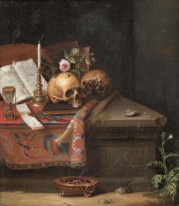 SAUERLAND Philipp 1677-1762,Allegory of Transience,1709,Palais Dorotheum AT 2015-03-07