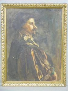 SAUMAREZ Marion 1885-1978,portrait of a gentleman in 17th century costume,Peter Francis 2010-03-30