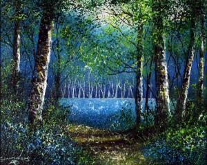 Saunders Andy,Bluebell Woods,Gormleys Art Auctions GB 2024-04-09