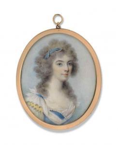SAUNDERS Joseph 1772-1811,A lady called Lady Elizabeth Herbert, née Wyndham,Christie's GB 2016-11-17