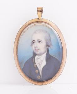 SAUNDERS Joseph 1772-1811,Portrait of a gentleman called Kit Metcalfe,Bellmans Fine Art Auctioneers 2022-10-11
