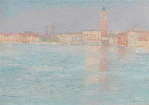 SAUTER Georg 1866-1937,Venice, a Morning in June,Palais Dorotheum AT 2017-06-29