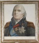 SAUVé ThéodorE,Portrait head of Louis XVIII Roi de France et de N,Christie's GB 2008-06-03