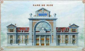 SAUVAIGO Jean Lu,Gare de Nice.,Boisgirard - Antonini FR 2012-05-15