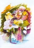 SAUZET Albert,« Nature morte au bouquet de fleurs »,Richmond de Lamaze FR 2011-04-28