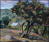 SAVAGE Anne Douglas 1896-1971,Rowenberries (Beaubien House, Lake Wonish),1940,Heffel CA 2006-11-24