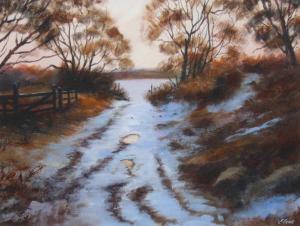 SAVAGE Elsie 1900-1900,Winter landscape,Golding Young & Mawer GB 2015-04-22