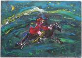SAVARY Robert 1920-2000,Figure on Horseback,1993,Nye & Company US 2021-01-20