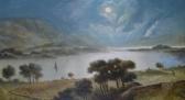 SAVERINS J,Moonlit lake scene,Dreweatt-Neate GB 2010-04-15