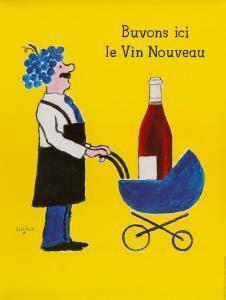 SAVIGNAC Raymond 1907-2002,Vin nouveau,1993,Cambi IT 2024-01-10