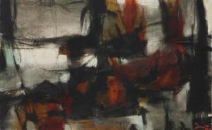 SAVO Joan 1918-1992,Untitled,1960,John Moran Auctioneers US 2024-02-27