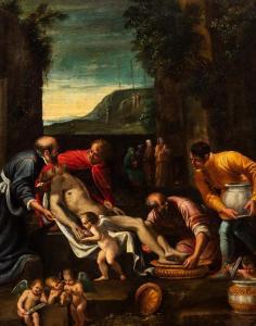 SAVONANZI Emilio 1580-1609,Deposizione di Cristo nel sepolcro,Minerva Auctions IT 2019-11-25