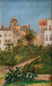SAVORGNAN DI BRAZZA LUDOVICO 1845-1907,Scorcio di Capri,Minerva Auctions IT 2013-05-28