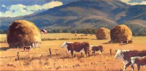 Sawczuk bill 1945,Cow's World,Jackson Hole US 2019-09-13