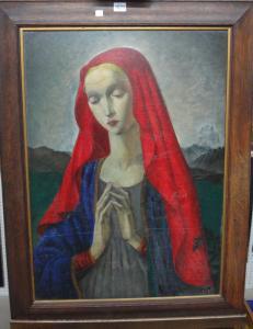 SAWYER William 1820-1889,Madonna in prayer,Bellmans Fine Art Auctioneers GB 2016-01-19