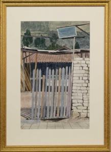 SAWYERS Robert 1923-2002,THE WOODEN GATE, QUITO, ECUADOR,McTear's GB 2024-01-17