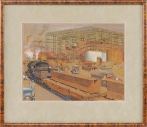 SAWYIER Warren F 1904-1977,World War II-era shipyard,1941,Eldred's US 2020-01-24