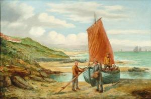 SAYER E.S 1800-1900,On the shore,Dreweatt-Neate GB 2009-09-29
