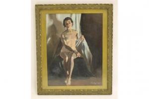 sayer henry,Nude Study,Hartleys Auctioneers and Valuers GB 2015-03-25