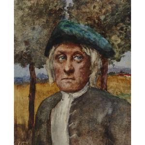 SAYMS Y 1900-1900,PORTRAIT OF A QUAKER,Waddington's CA 2017-09-30